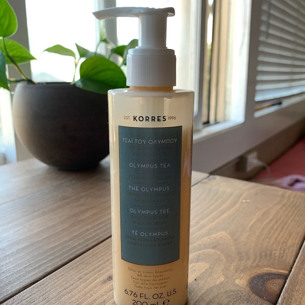 Korres Olympus Tea Cleansing Foaming Cream